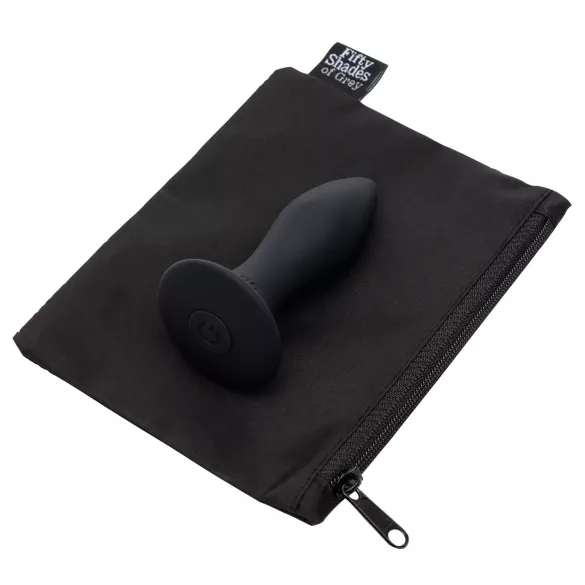 Fifty Shades of Grey anālais vibrators ar vibrāciju melns