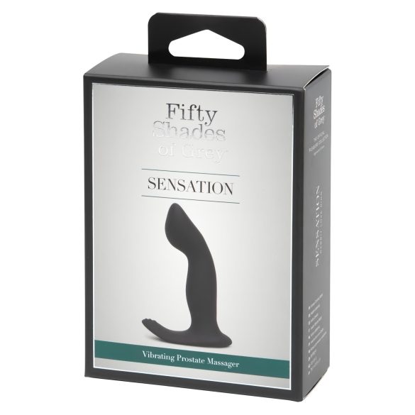 Piecdesmit nokrāsas - prostatas vibrators (melns)