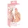 Nature Skin - dildo ar “ādu” - 19 cm (dabisks)