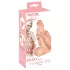 Nature Skin - dildo ar “ādu” - 19 cm (dabisks)