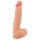 Natūralas ādas dildo - 25cm