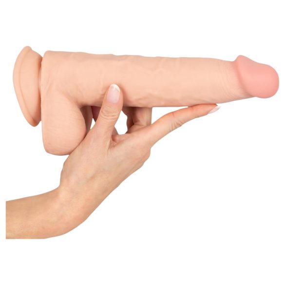 Nature Skin dildo ar ādu 25cm naturāls