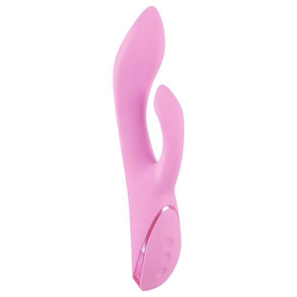 SMILE Nodding - akumulatora vibrators ar klitora stim. (rozā)