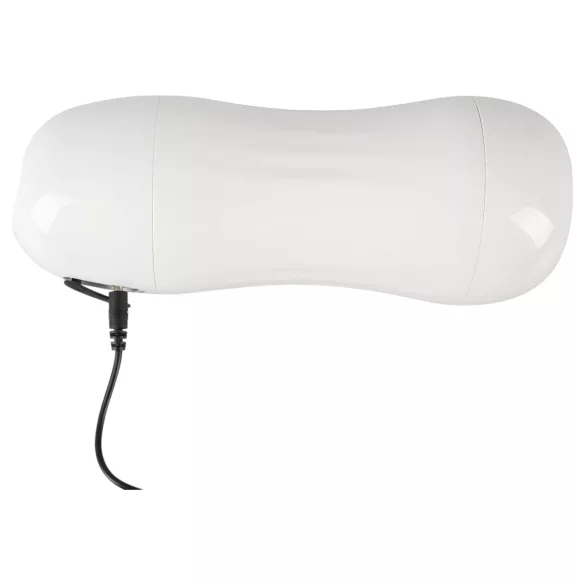 Stroker masturbators ar akumulatoru, vakuuma un vibrācijas funkcija, balts