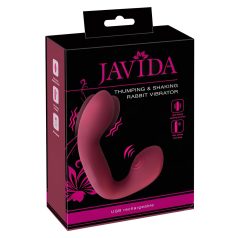   Javida Thumping - pulsējošs G-punkta un klitora vibrators (sarkans)