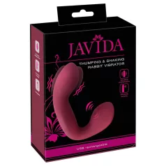   Javida Thumping - pulsējošs G-punkta un klitora vibrators (sarkans)