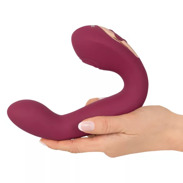 Javida Thumping - pulsējošs G-punkta un klitora vibrators (sarkans)