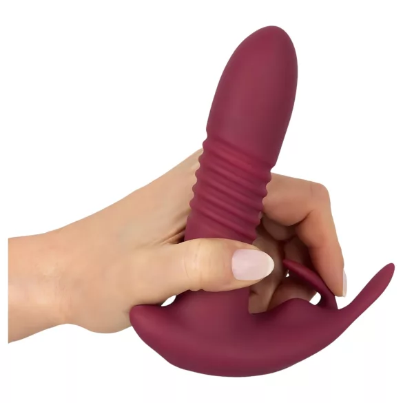 Javida RC - klitora vibrators ar radio vadību 3 funkcijas sarkans