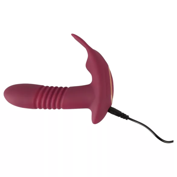 Javida RC - klitora vibrators ar radio vadību 3 funkcijas sarkans