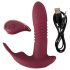 Javida RC – radio vadības klitora vibrators ar 3 funkcijām (sarkans)