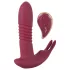 Javida RC - klitora vibrators ar radio vadību 3 funkcijas sarkans