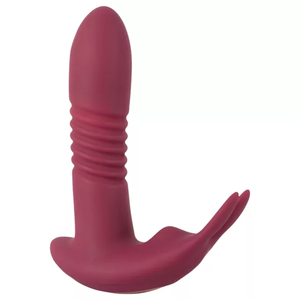 Javida RC - klitora vibrators ar radio vadību 3 funkcijas sarkans