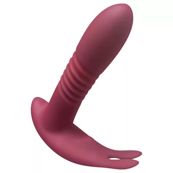 Javida RC - klitora vibrators ar radio vadību 3 funkcijas sarkans