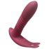 Javida RC – radio vadības klitora vibrators ar 3 funkcijām (sarkans)