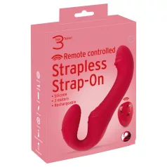   You2Toys bezsiksnas valkājams vibrators ar tālvadību, sarkans