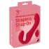 You2Toys Bezsiksnas - ar tālvadību, uzvelkams vibrators (sarkans)