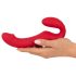 You2Toys Bezsiksnas - ar tālvadību, uzvelkams vibrators (sarkans)