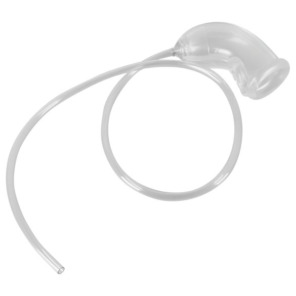 You2Toys Piss Play uzmava vīriešiem ar izvada kanālu caurspīdīga