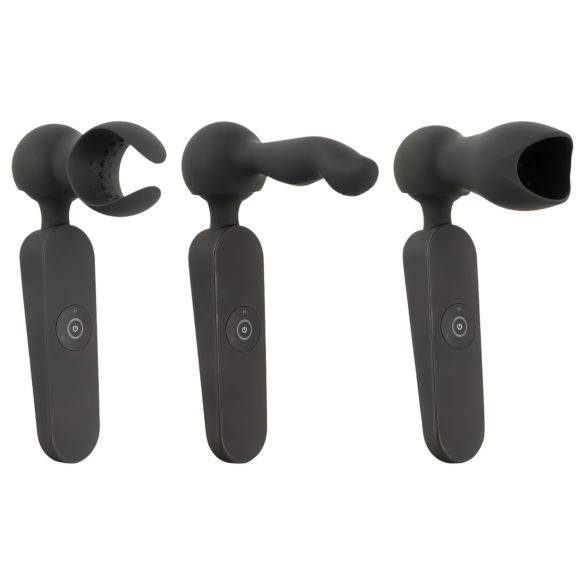 Couples Choice - pāra vibrators ar uzsildīšanu, uzlādējams, melns