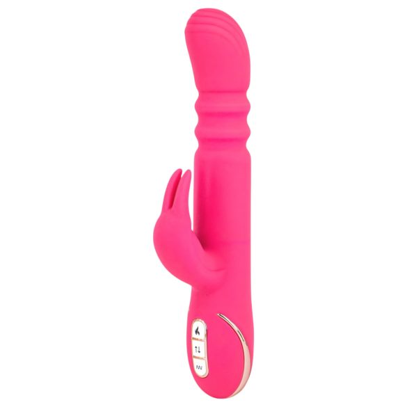 Vibe Couture Rabbit Ablaze - vibrators ar klitora stimulatoru (rozā)
