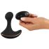 ANOS - ūdensdrošs anālais vibrators (melns)