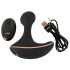 ANOS - ūdensdrošs anālais vibrators (melns)