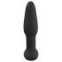 ANOS - uzlādējams, ūdensnecaurlaidīgs anālais vibrators (melns)