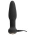 ANOS - uzlādējams, ūdensnecaurlaidīgs anālais vibrators (melns)