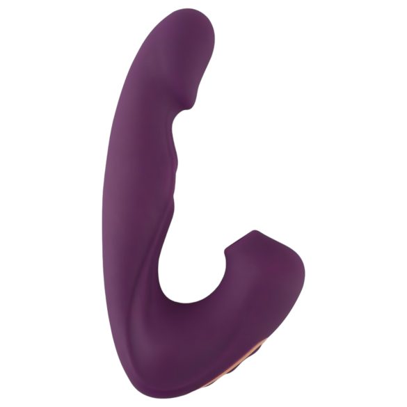 Javida - 4in1 klitora vibrators ar stimulāciju violets