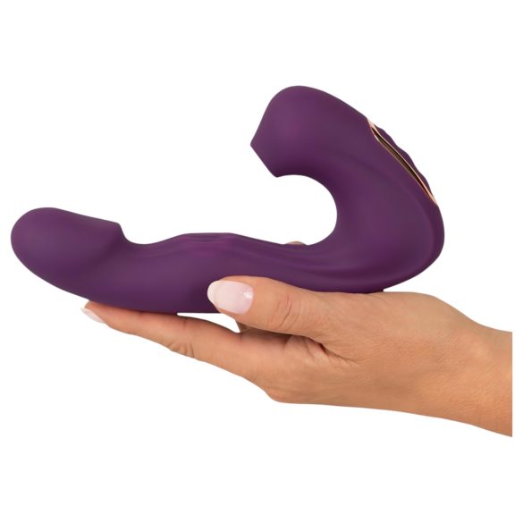 Javida - 4in1 klitora vibrators ar stimulāciju violets