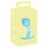 Cuties Mini anālais rotaļu instruments - silikons, zils (2,6cm)