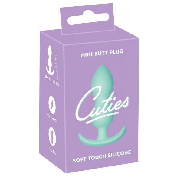 Cuties mini anālais stimulators - silikons - piparmētra (2,3cm)