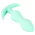 Cuties mini anālais plugiņš silikona menta krāsa 2,3 cm