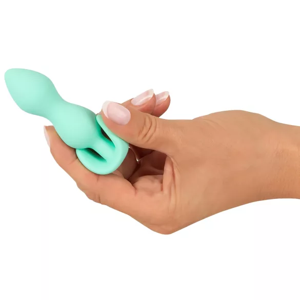 Cuties mini anālais plugiņš silikona menta krāsa 2,3 cm