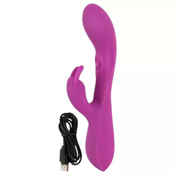 Javida trušu vibrators ar 3 motoriem, klitora stimulācija, violets