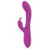 Javida Pērļojošais Trusītis - 3 motoru vibrators ar klitora stimulatoru (violets)