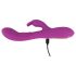 Javida Pērļojošais Trusītis - 3 motoru vibrators ar klitora stimulatoru (violets)