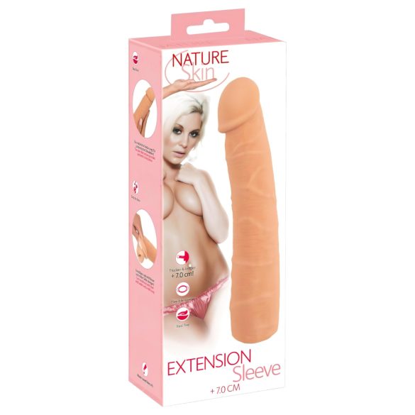 Dabīgs satīna pieaugums: ilgāks, biezāks 24cm!