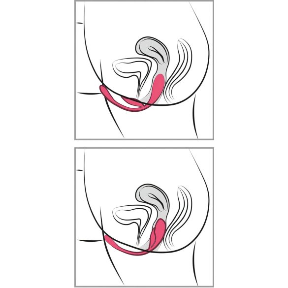SMILE - uzlādējams vibrējošs olas forma ar tālvadību rozā