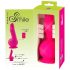 SMILE Powerful - akumulatora, 2 motoriņu piesūcekņa vibrators (rozā)