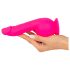 SMILE Powerful - akumulatora, 2 motoriņu piesūcekņa vibrators (rozā)