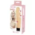 Nature Skin - realistisks vibrators ar ādas efektu, bēšs, 23 cm