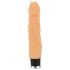 Dabīga āda - reālistisks vibrators - dabīgs (23cm)