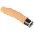 Dabīga āda - reālistisks vibrators - dabīgs (23cm)