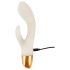 You2Toys Glow - mirdzošs klitora vibrators (balts)