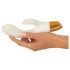 You2Toys Glow - mirdzošs klitora vibrators (balts)