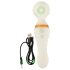 You2Toys Glow in the Dark - masāžas vibrators (balts)
