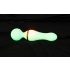 You2Toys Glow in the Dark - masāžas vibrators (balts)