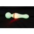 You2Toys Glow in the Dark - masāžas vibrators (balts)