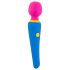 You2Toys akumulatora krāsains masētājs-vibrators, ūdensizturīgs